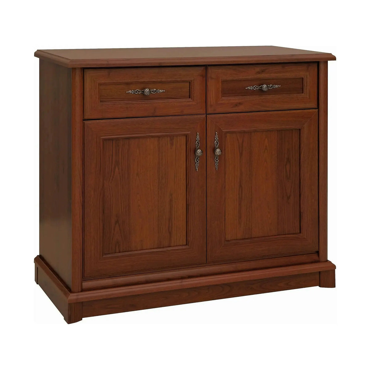 Comoda clasica living KENT EKOM2D2S, castan, PAL, 101x45x91 cm
