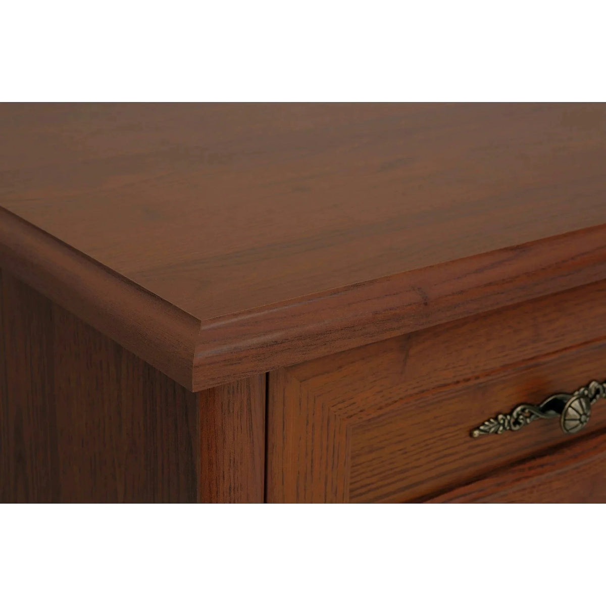 Comoda clasica living KENT EKOM2D2S, castan, PAL, 101x45x91 cm