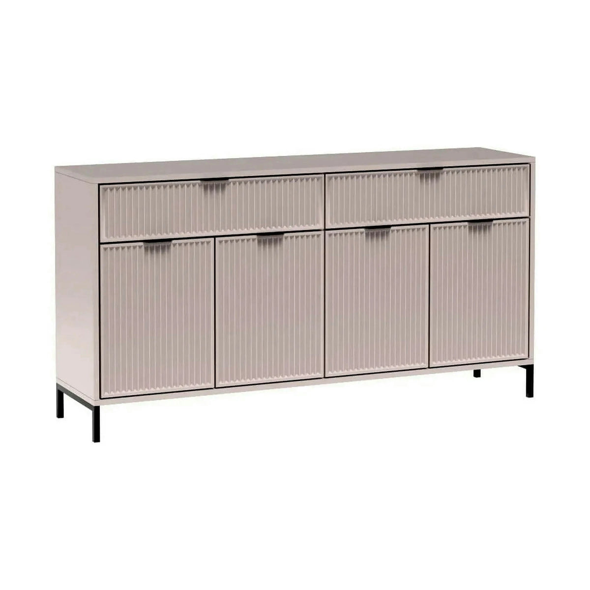 Comoda dormitor moderna LINKASTYLE LS1, casmir, PAL, 165x41x86 cm