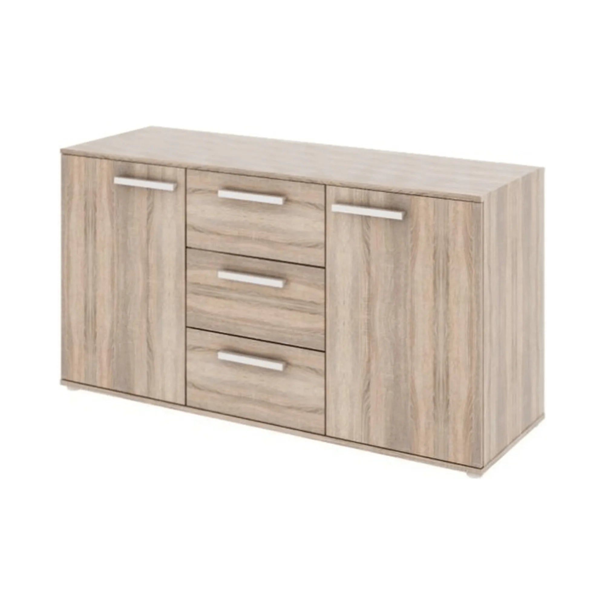 Comoda DUNAJ TYPE 11, stejar sonoma, DTD laminat, 135x47x73 cm