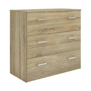 Comoda GARBO 3, stejar sonoma, PAL melaminat, 74x36x70 cm