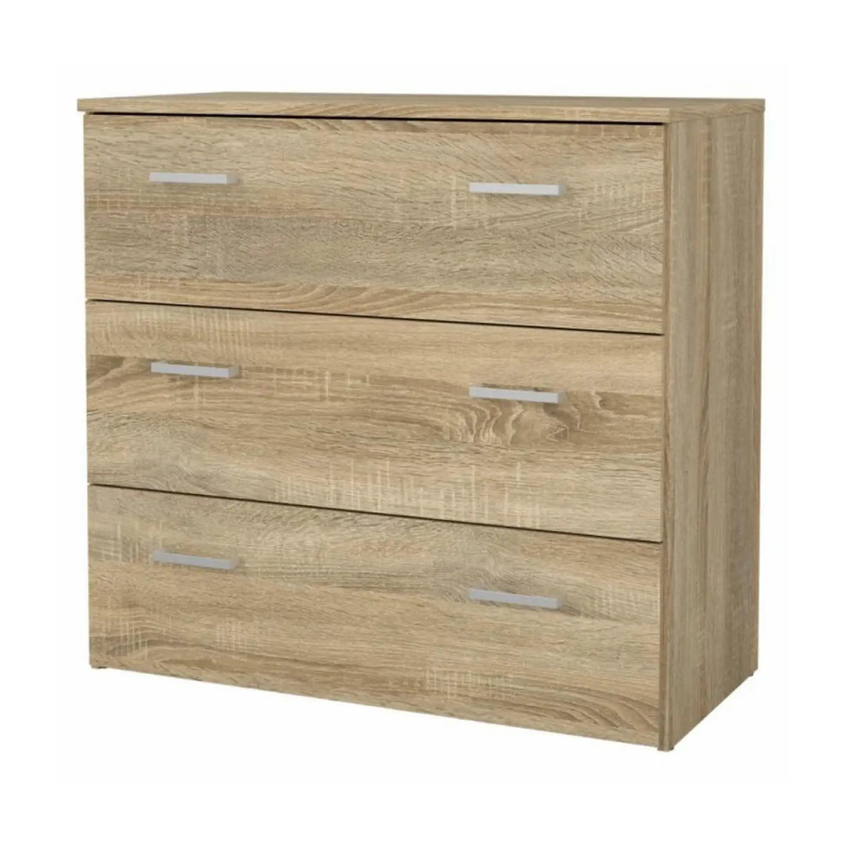Comoda GARBO 3, stejar sonoma, PAL melaminat, 74x36x70 cm