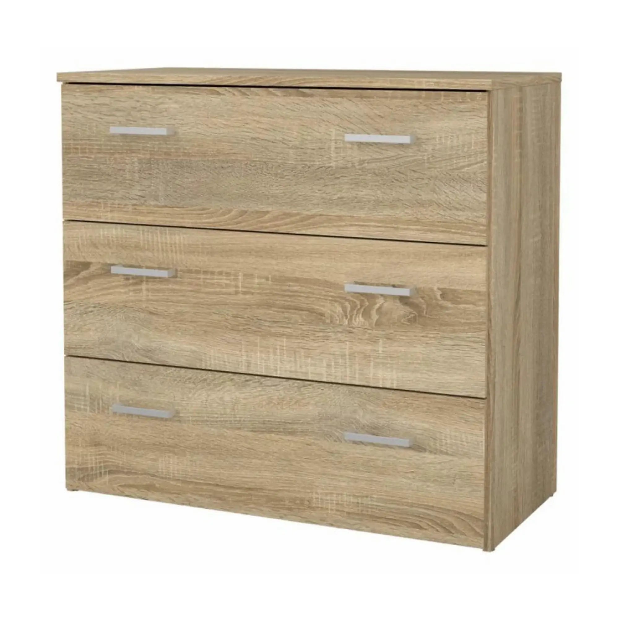 Comoda GARBO 3, stejar sonoma, PAL melaminat, 74x36x70 cm