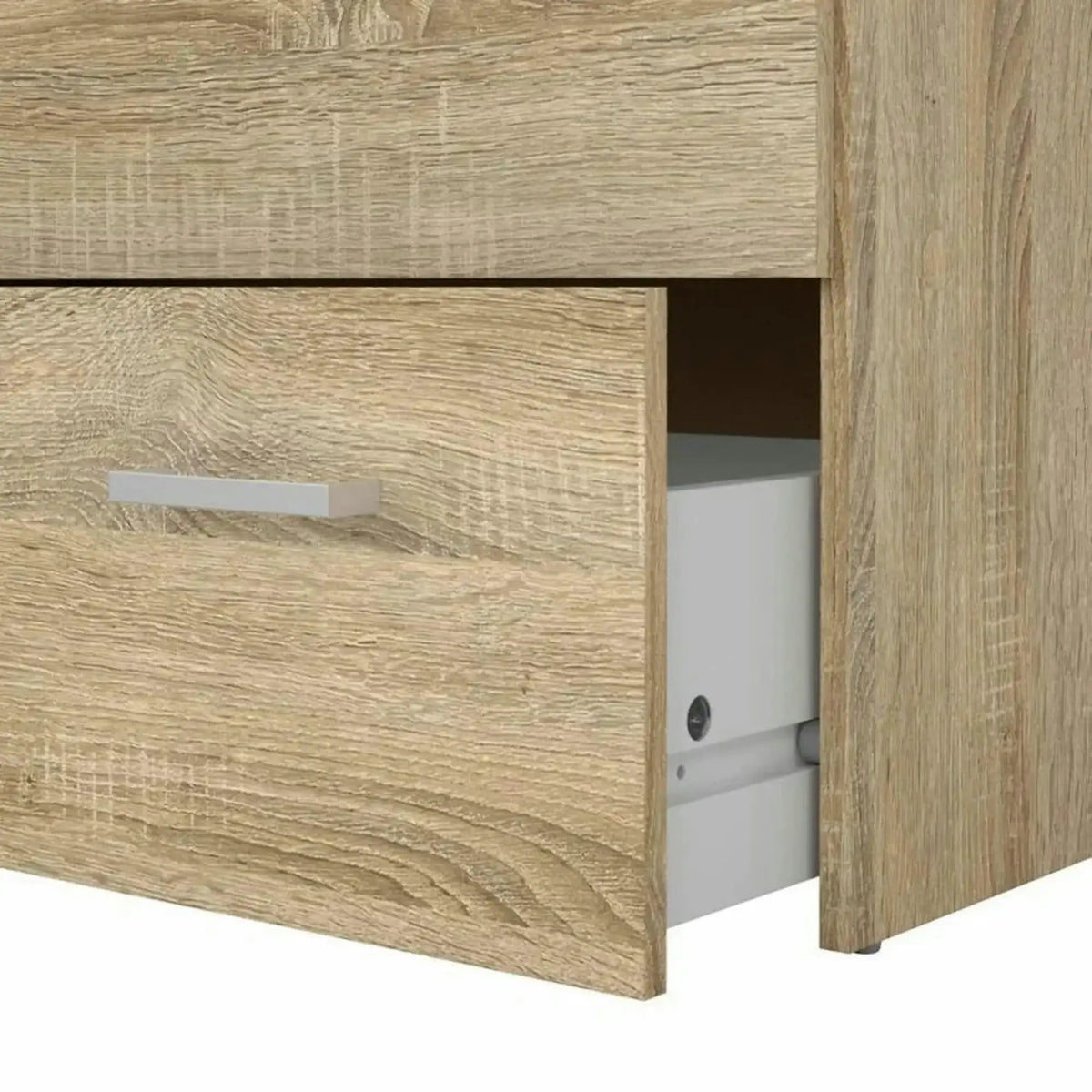 Comoda GARBO 3, stejar sonoma, PAL melaminat, 74x36x70 cm