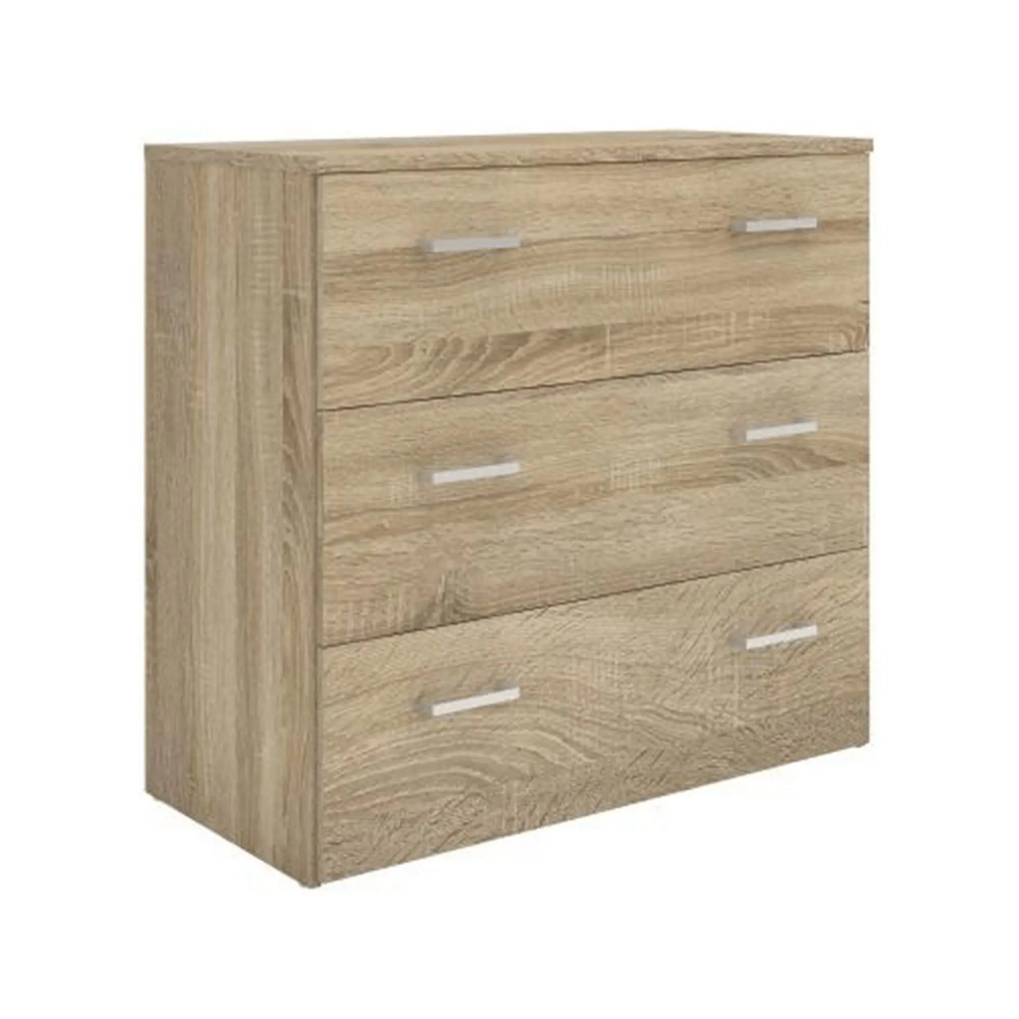 Comoda GARBO 3, stejar sonoma, PAL melaminat, 74x36x70 cm