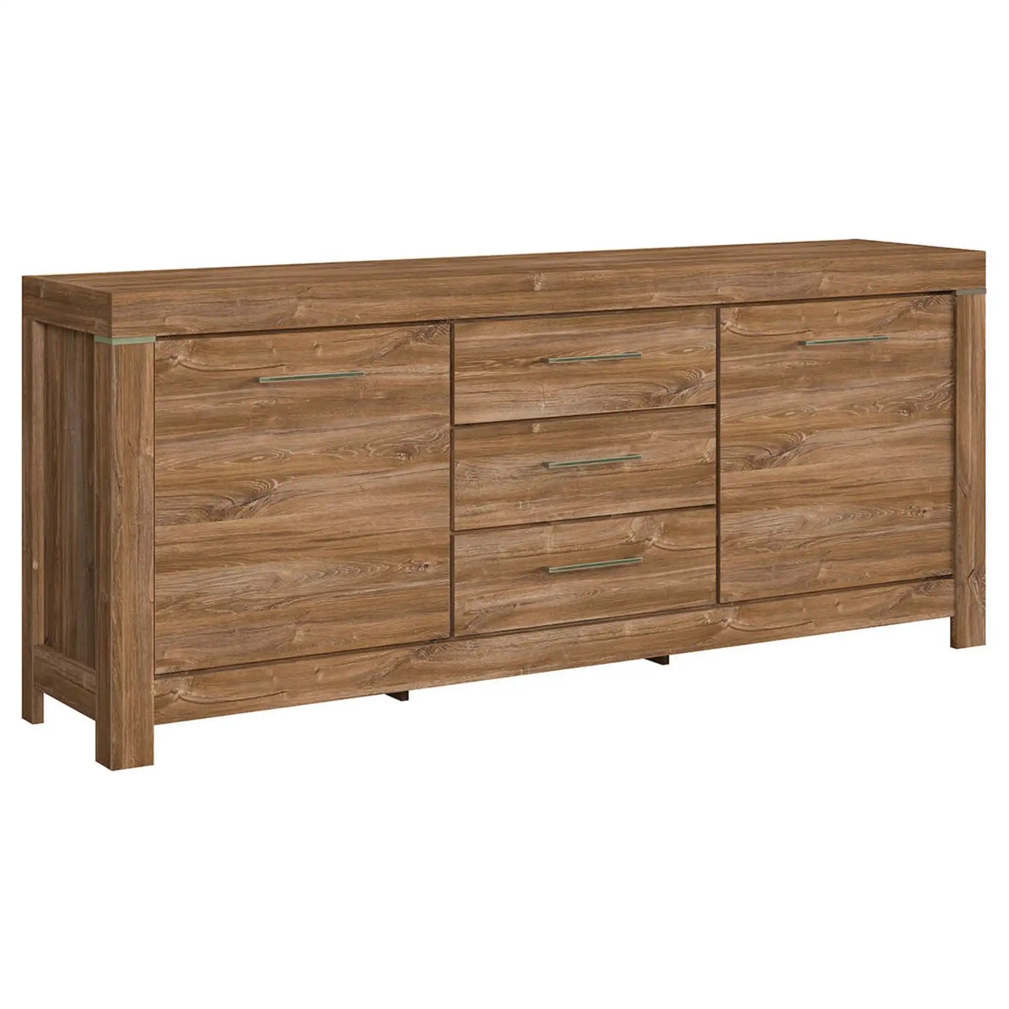 Comoda GENT, stejar stirling, PAL, 200x45x85 cm