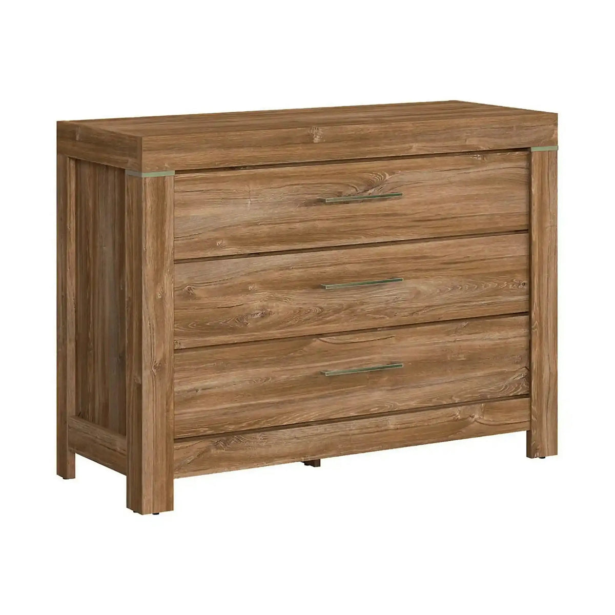 Comoda GENT, stejar stirling, PAL laminat, 115x45x85 cm