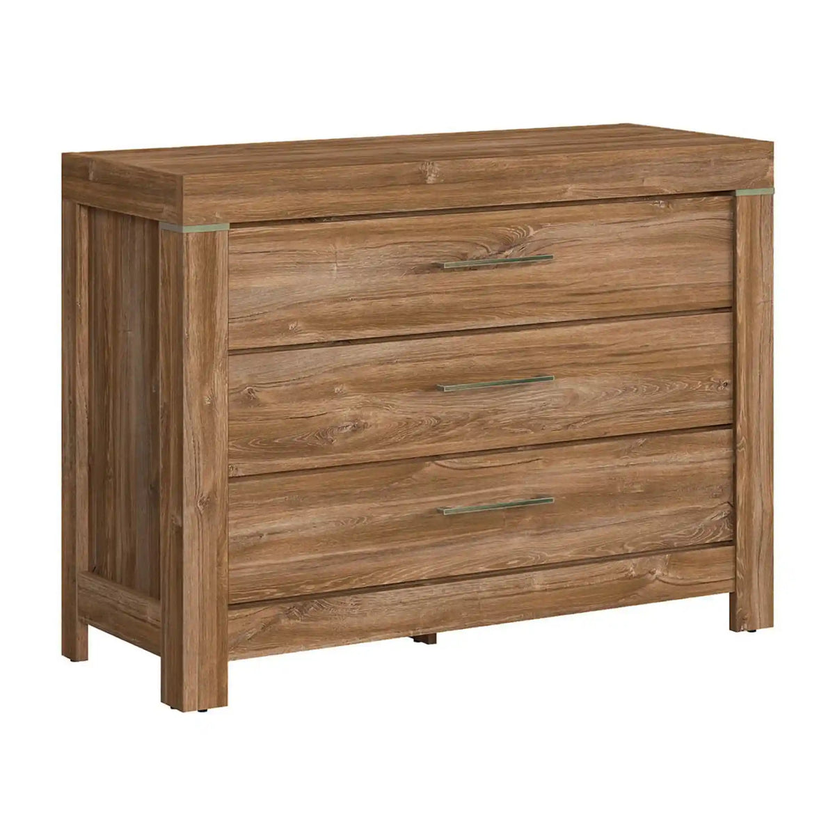 Comoda GENT, stejar stirling, PAL laminat, 115x45x85 cm