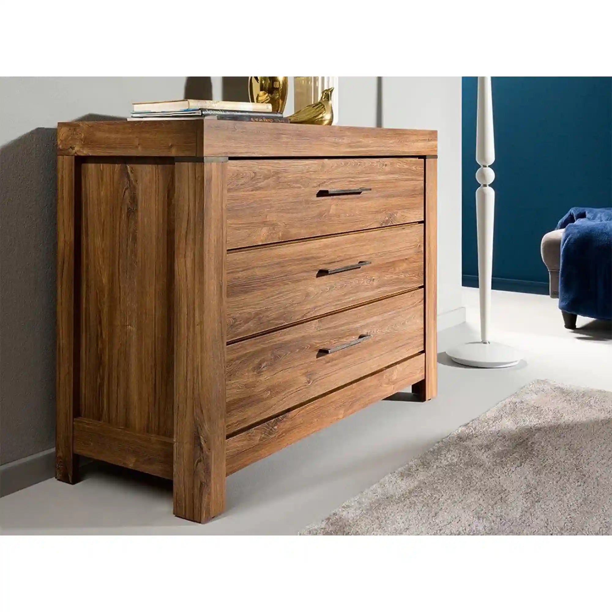 Comoda GENT, stejar stirling, PAL laminat, 115x45x85 cm