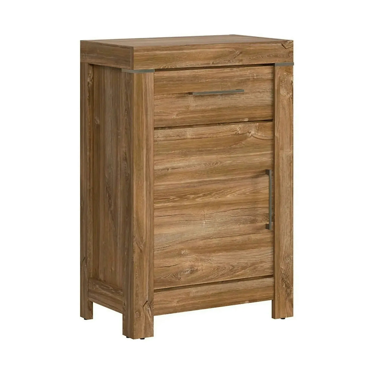 Comoda GENT, stejar stirling, PAL laminat, 66x40x101 cm