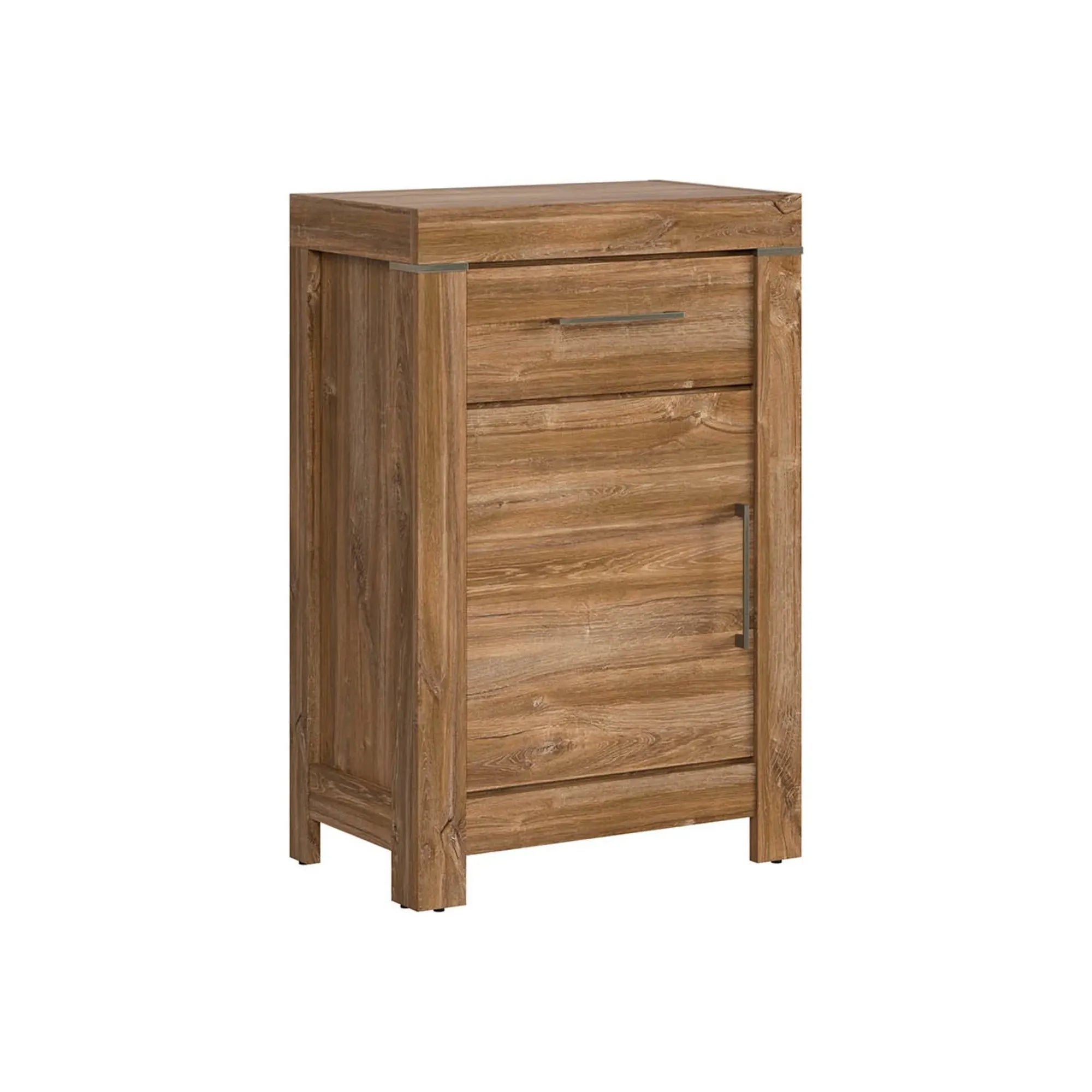 Comoda GENT, stejar stirling, PAL laminat, 66x40x101 cm