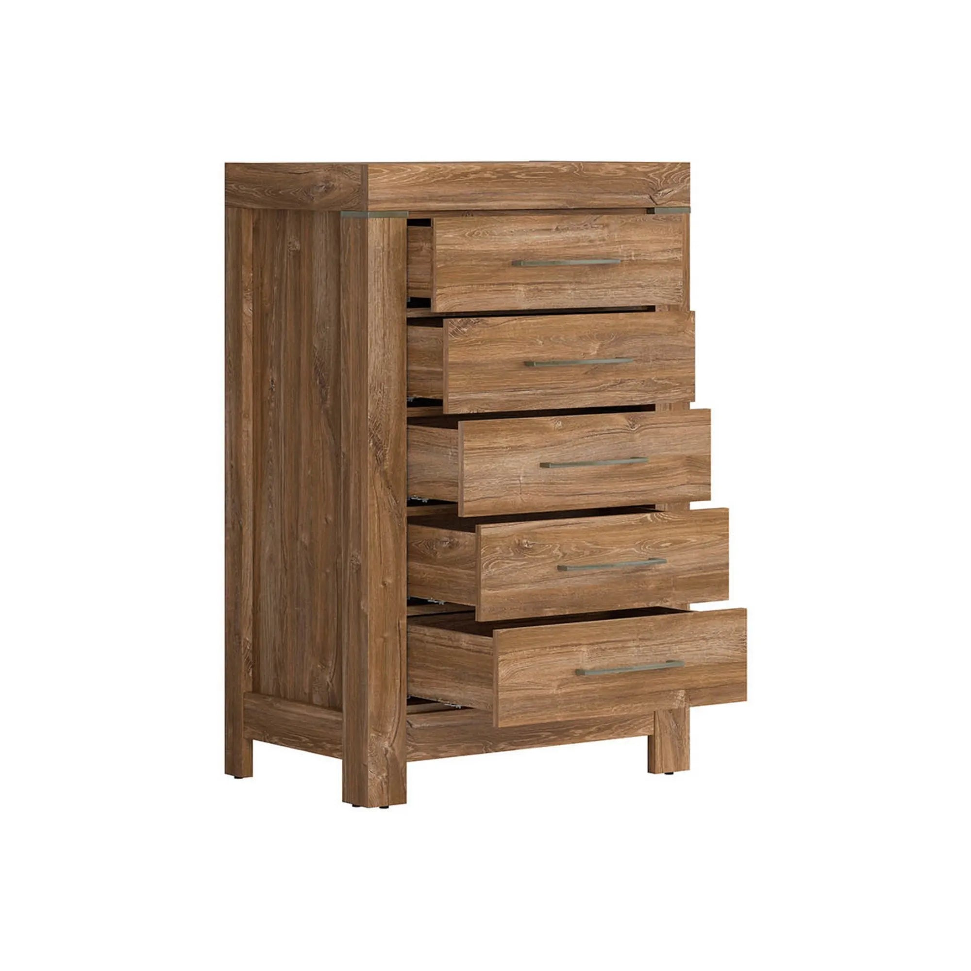 Comoda GENT, stejar stirling, PAL laminat, 70x45x110 cm