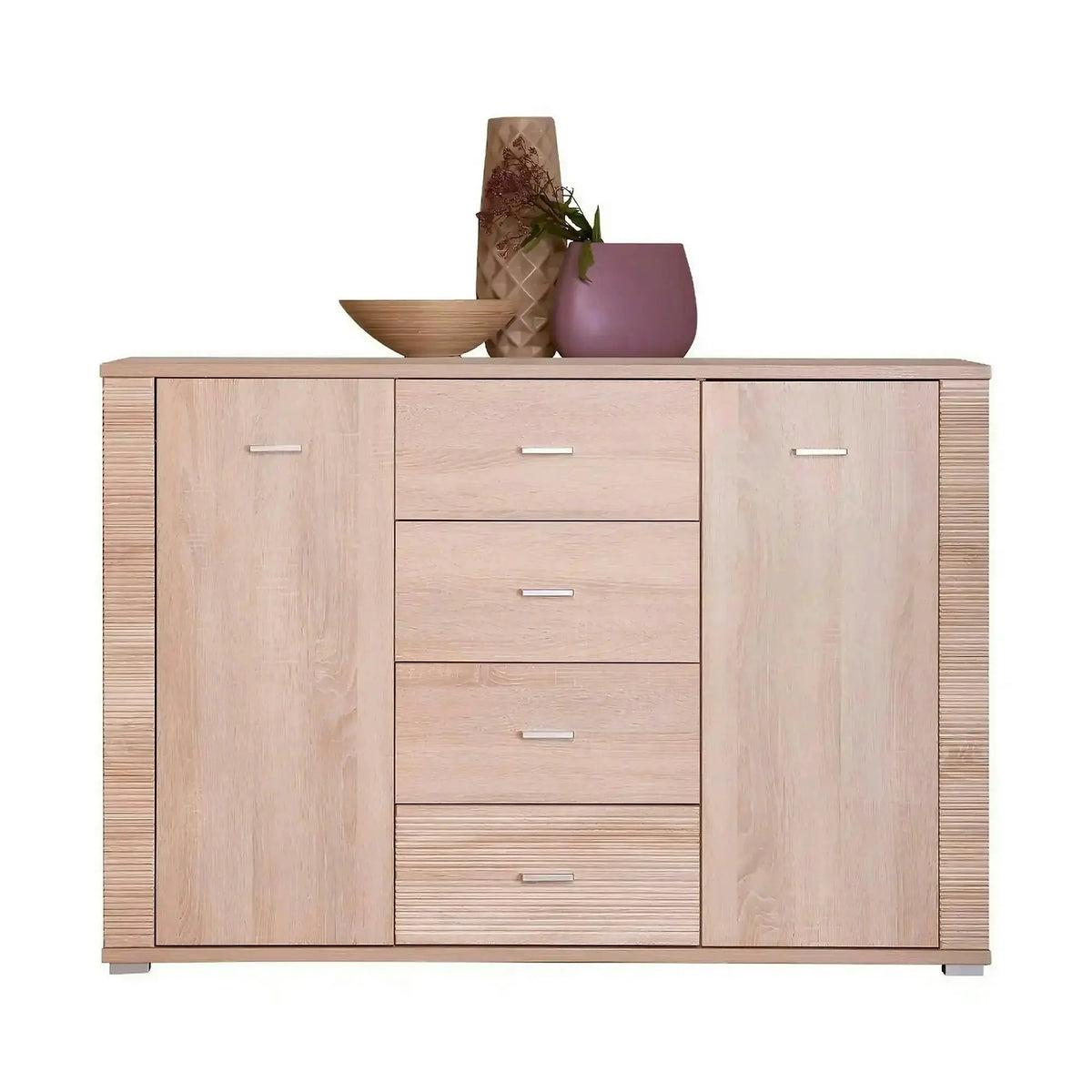 Comoda GRAND tip 9, PAL, stejar sonoma, 140x39x96 cm
