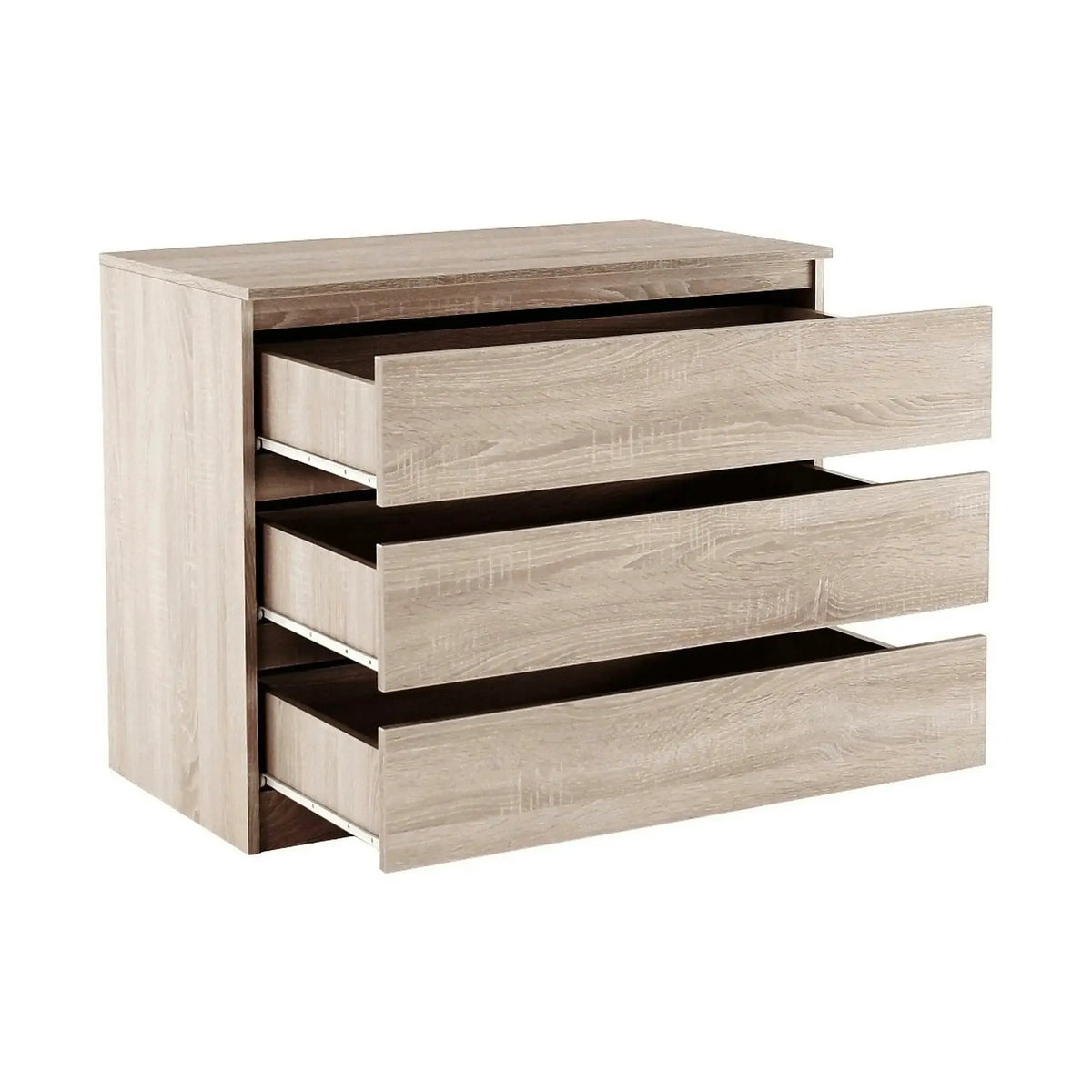 Comoda HANY NEW 003, stejar sonoma, PAL laminat, 90x49x74 cm