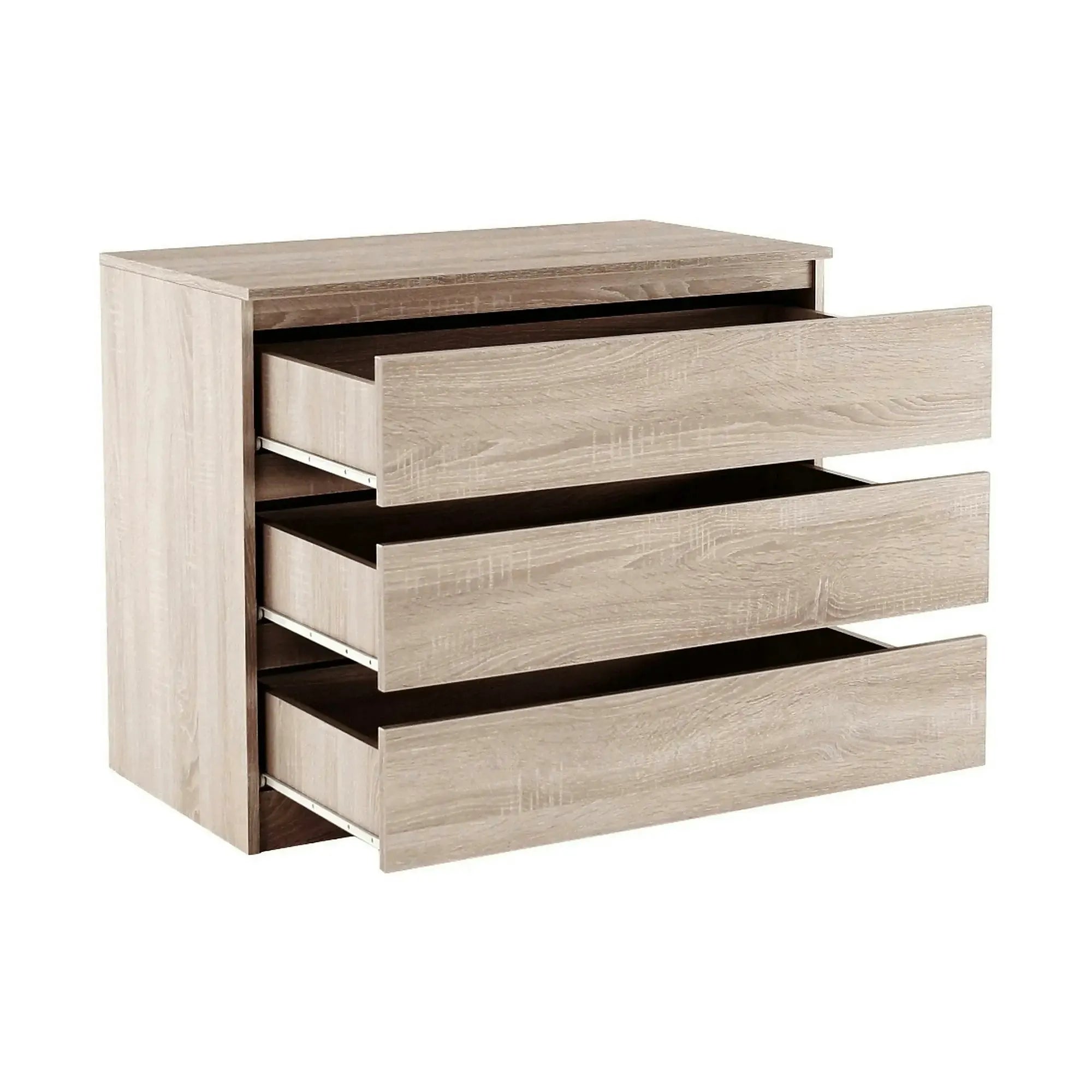 Comoda HANY NEW 003, stejar sonoma, PAL laminat, 90x49x74 cm