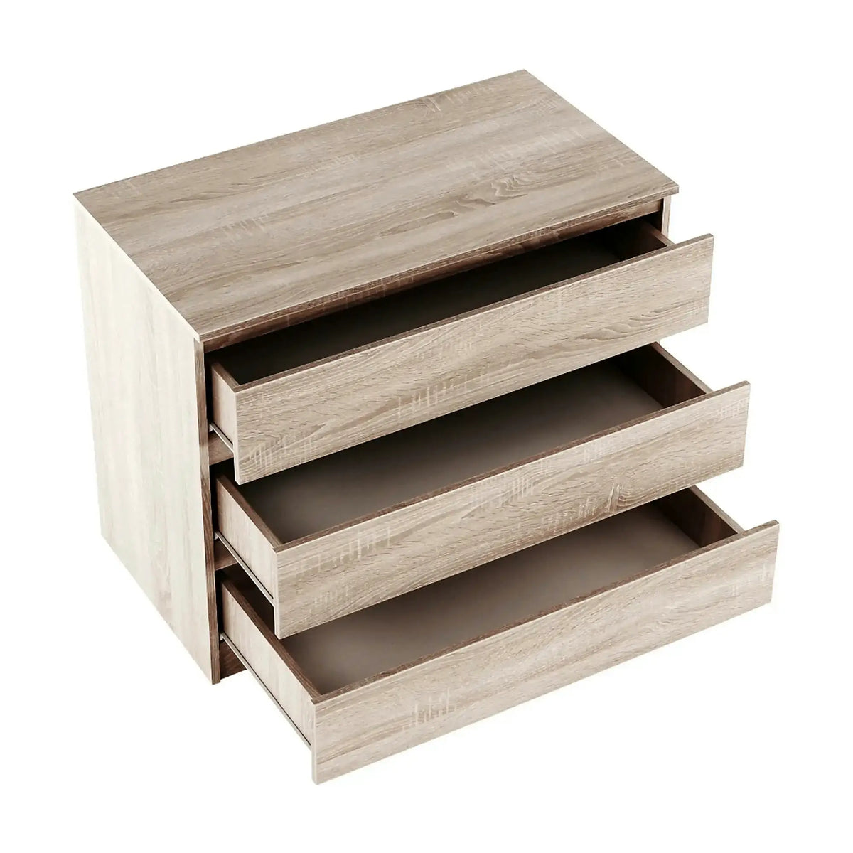 Comoda HANY NEW 003, stejar sonoma, PAL laminat, 90x49x74 cm
