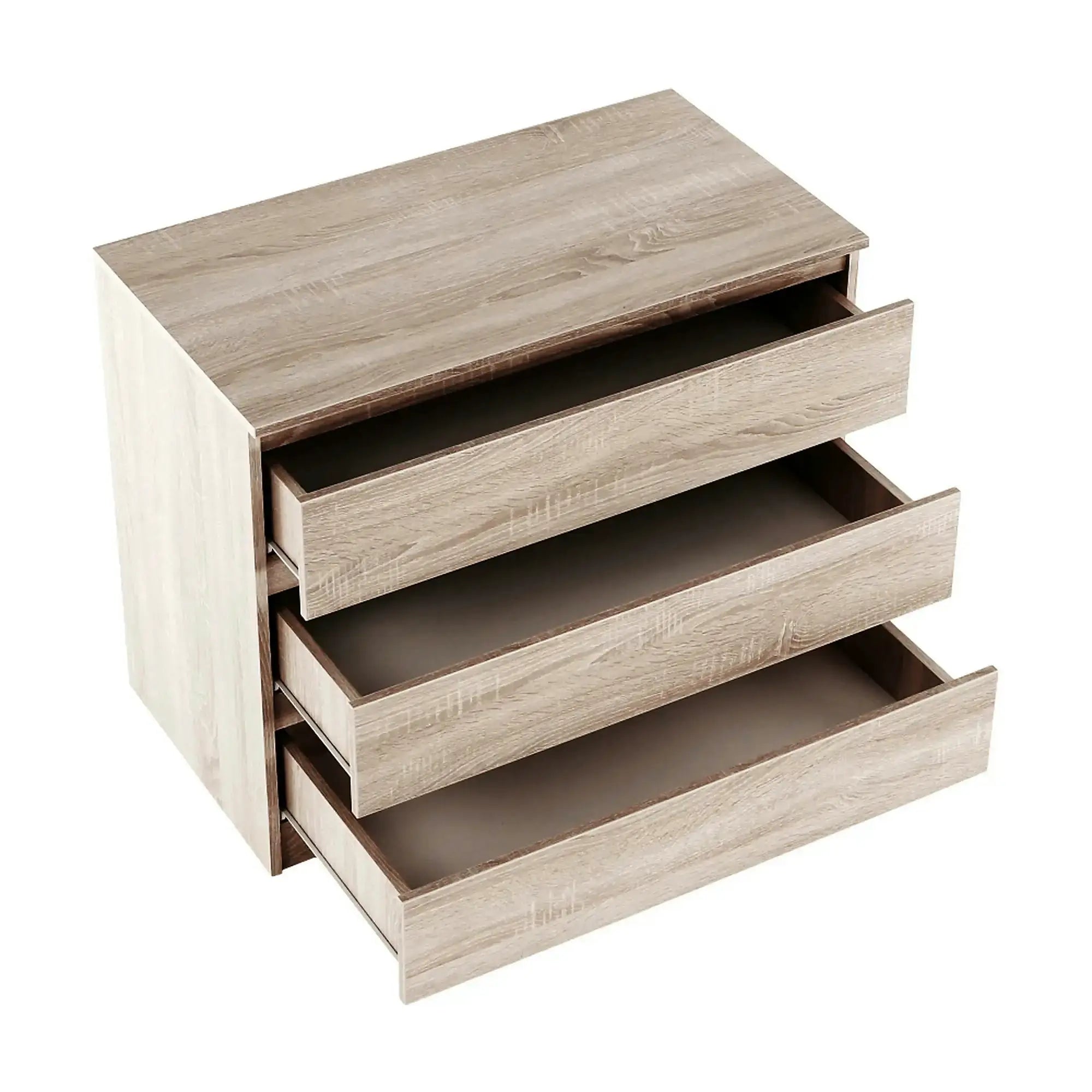 Comoda HANY NEW 003, stejar sonoma, PAL laminat, 90x49x74 cm