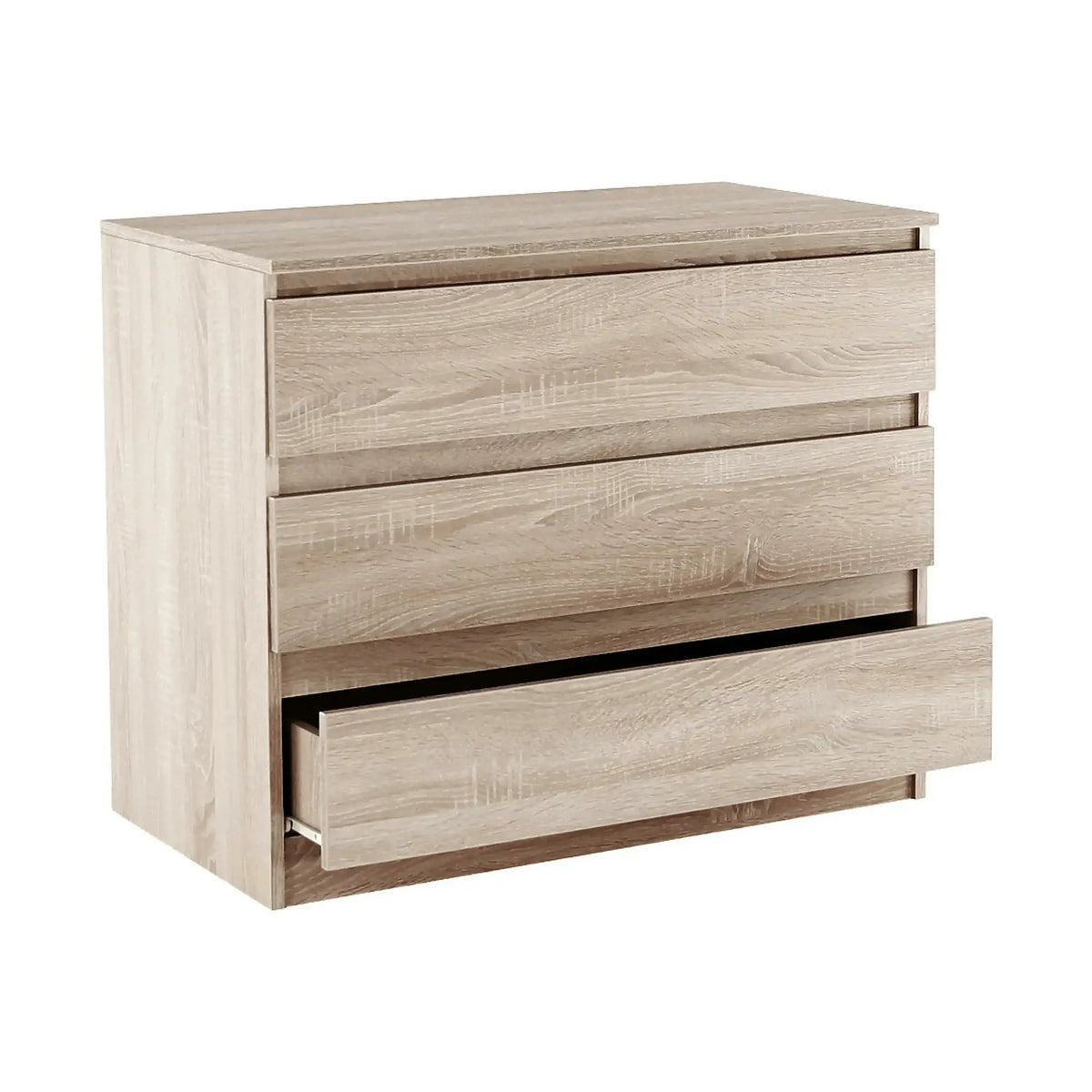 Comoda HANY NEW 003, stejar sonoma, PAL laminat, 90x49x74 cm