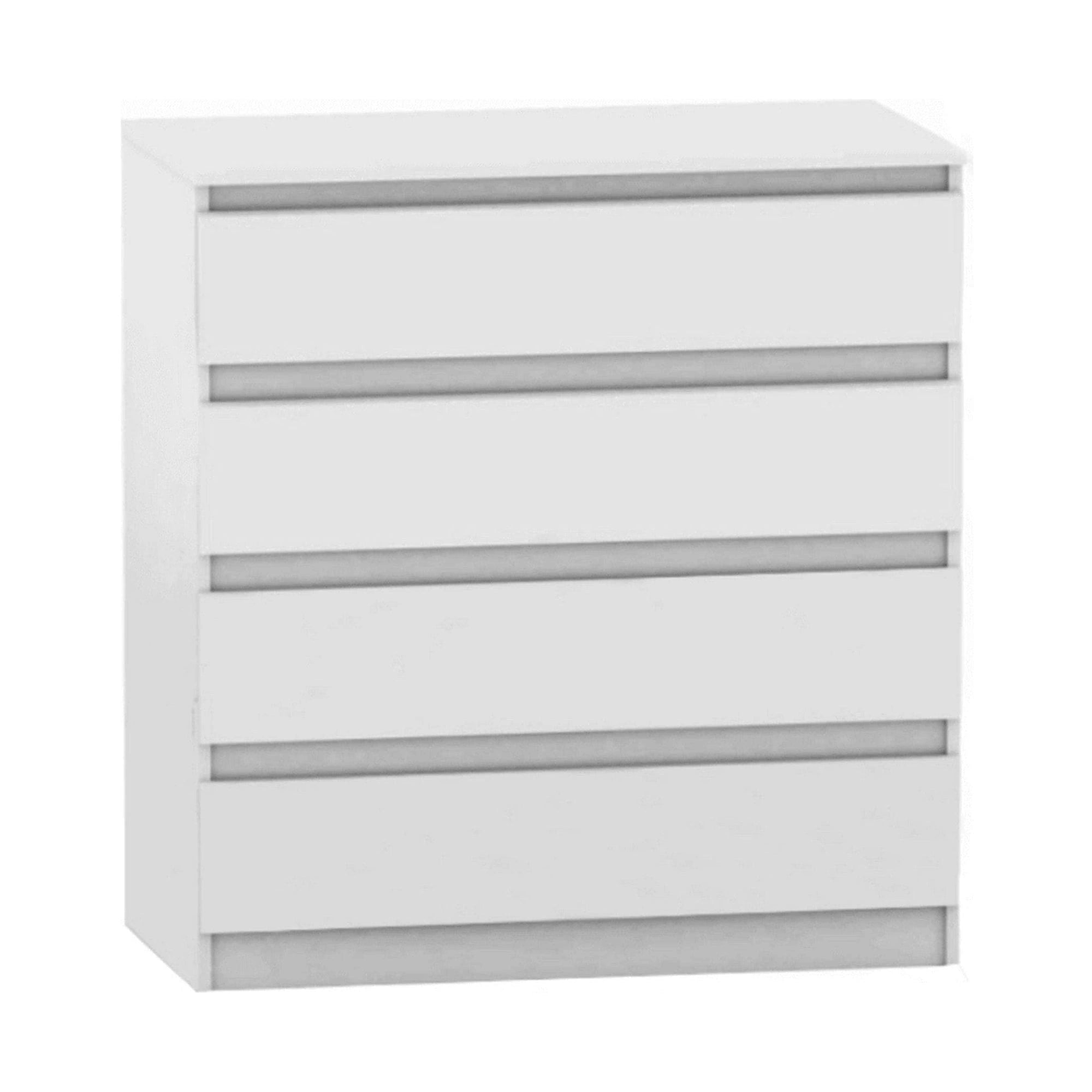 Comoda HANY NEW 004, alb, PAL laminat, 90x49x95 cm