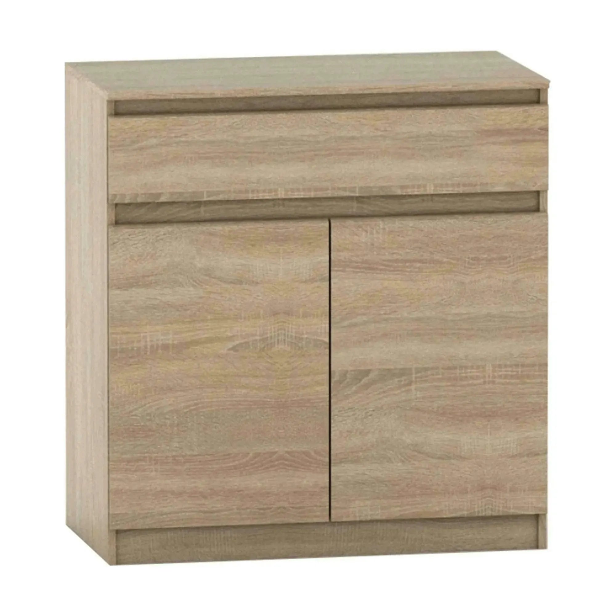 Comoda HANY NEW 007, stejar sonoma, DTD laminat, 90x49x96 cm