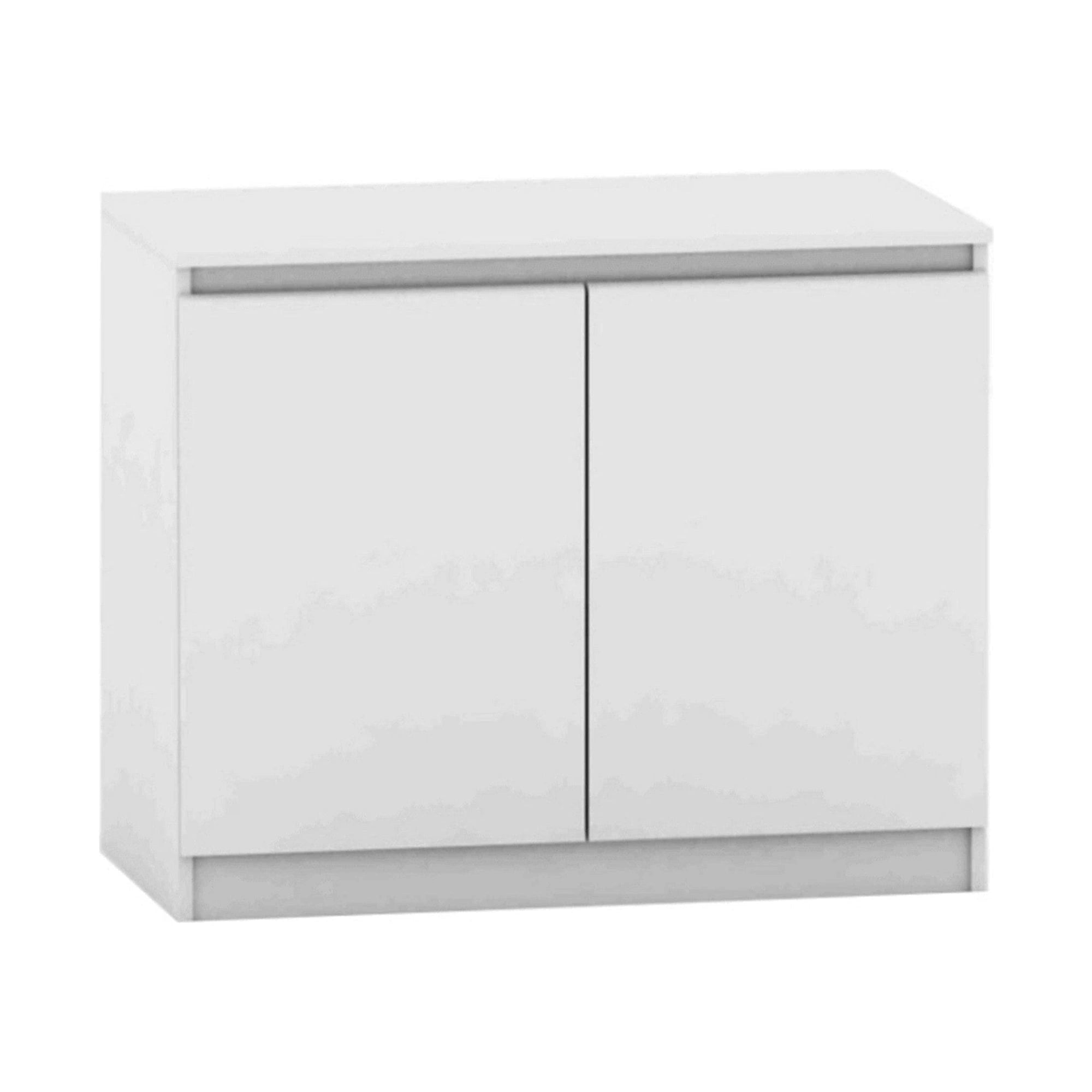 Comoda HANY NEW 008, alb, DTD laminat, 90x49x74 cm