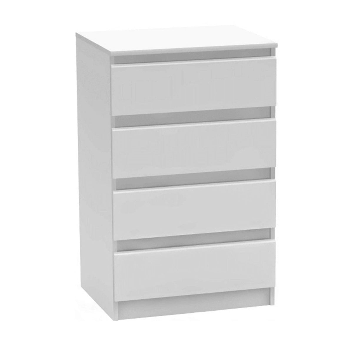 Comoda HANY NEW 014, alb, PAL laminat, 60x49x95 cm
