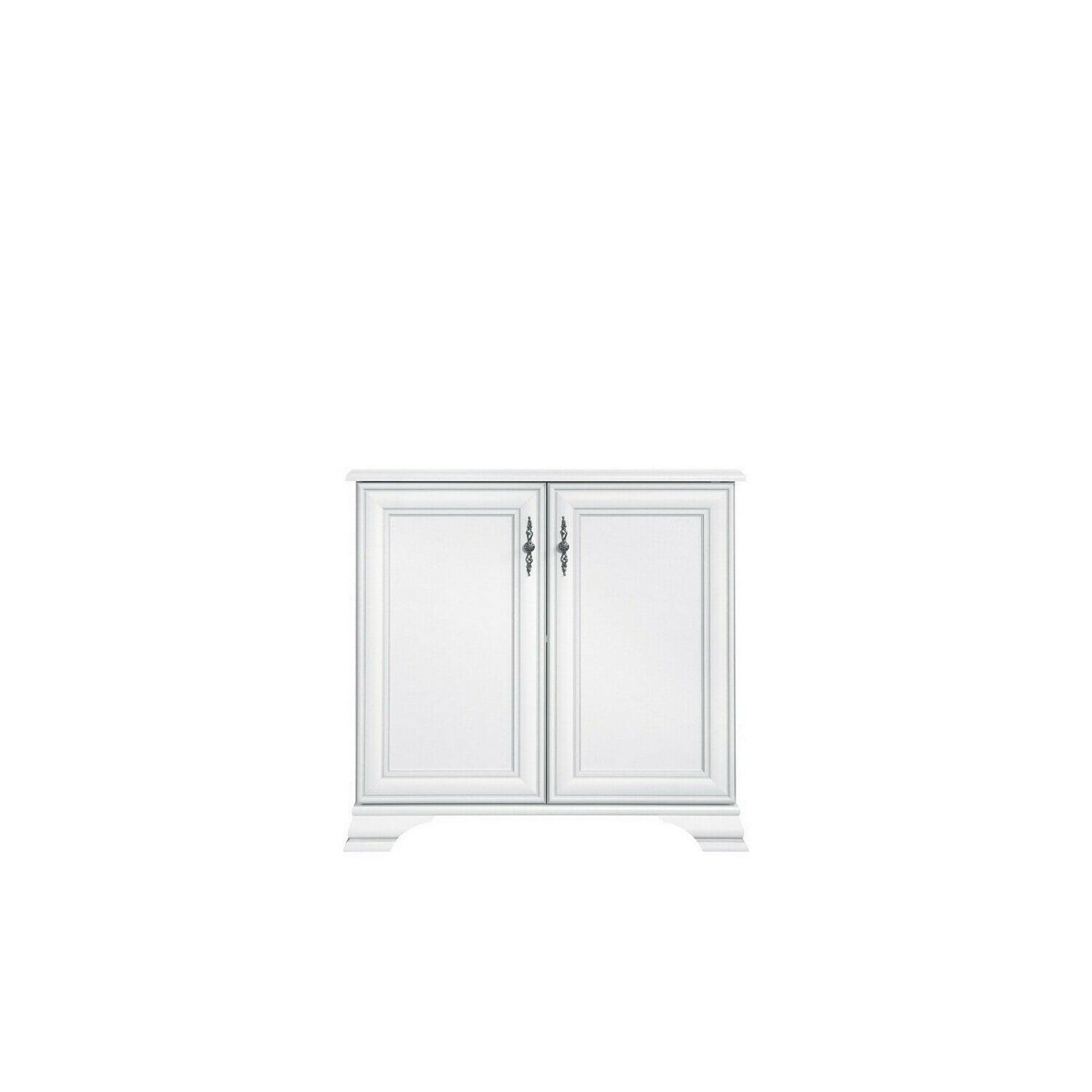 Comoda IDENTO, alb, PAL, 95x45x90 cm