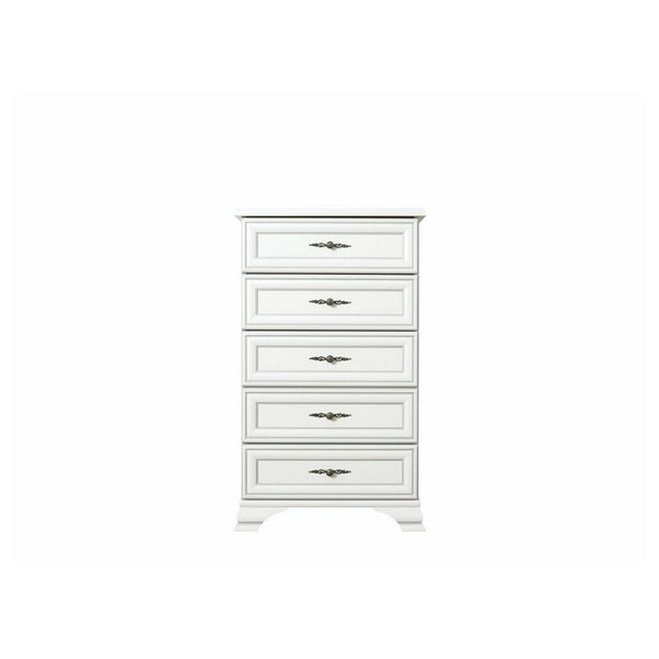 Comoda Idento, alb, PAL/MDF, 65x45x110 cm