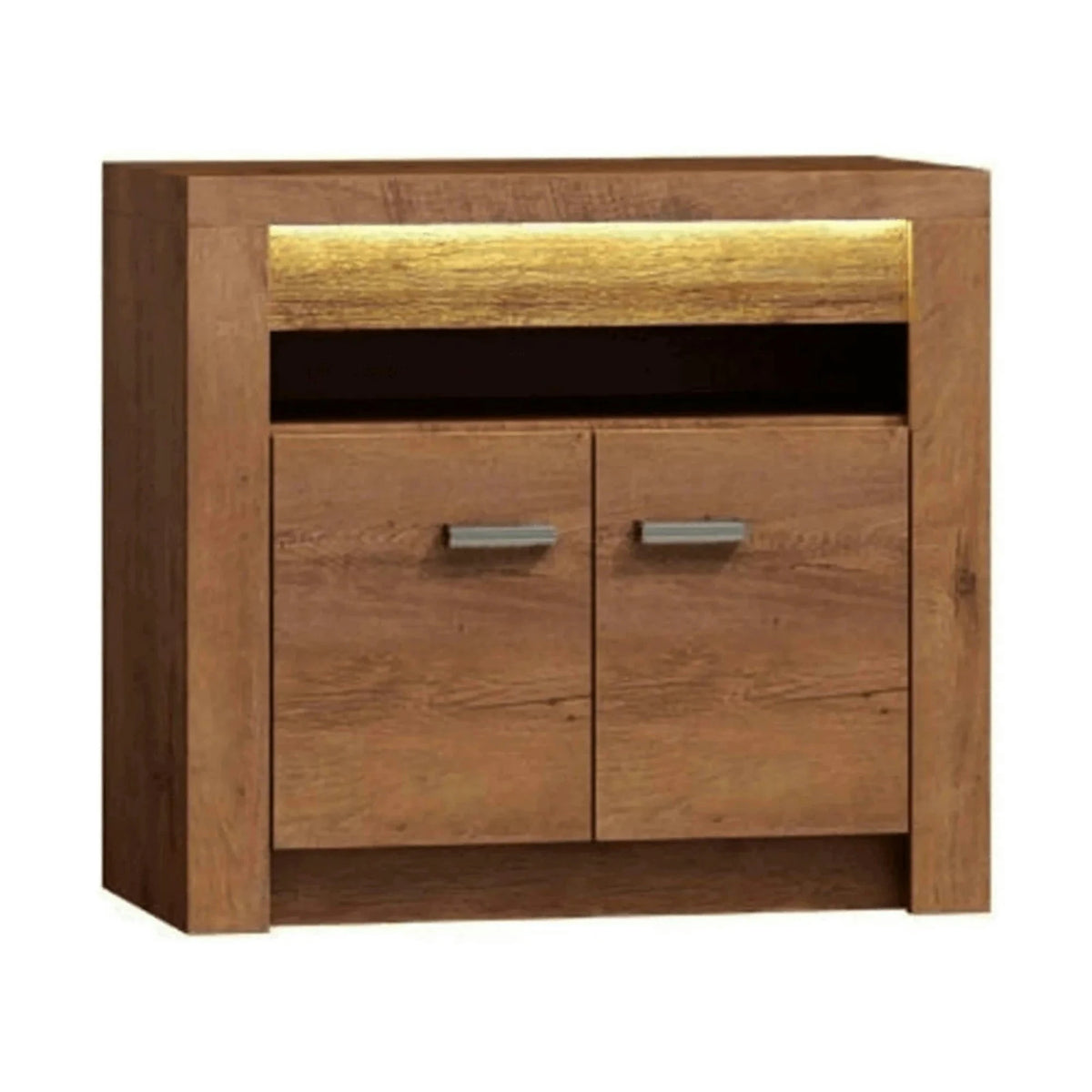 Comoda INFINITY I-10, frasin deschis, PAL melaminat, 96x42x73 cm