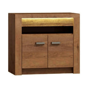 Comoda INFINITY I-10, frasin deschis, PAL melaminat, 96x42x73 cm