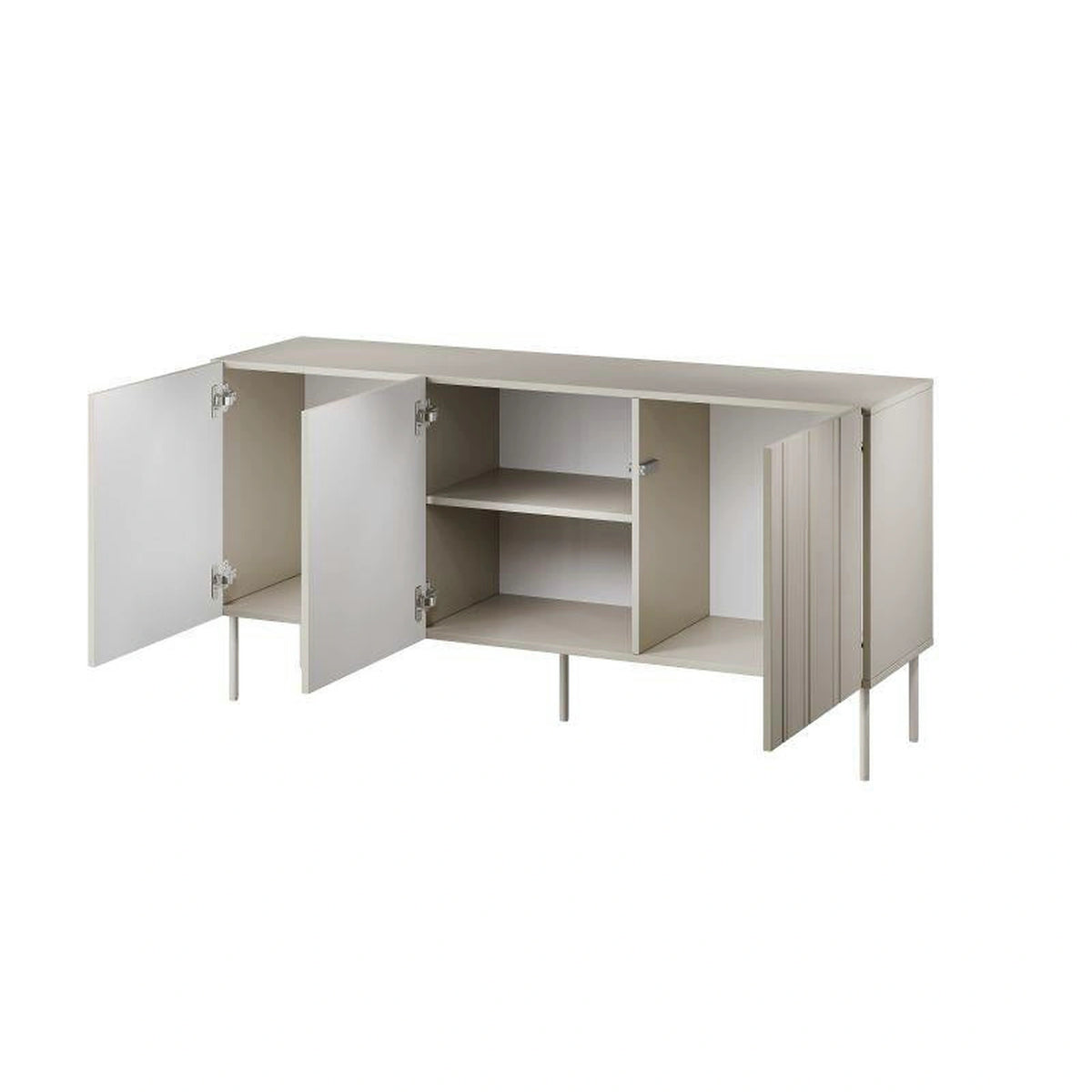 Comoda ISLA, bej, PAL laminat, 151x40x75 cm