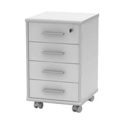 Comoda JOHAN 2 NEW 12, alb, DTD laminat, 41x39x62 cm