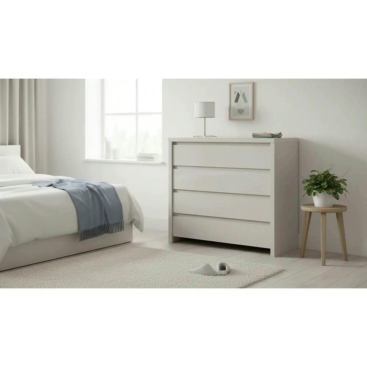 Comoda KASPIAN, casmir, PAL, 105x41x92 cm