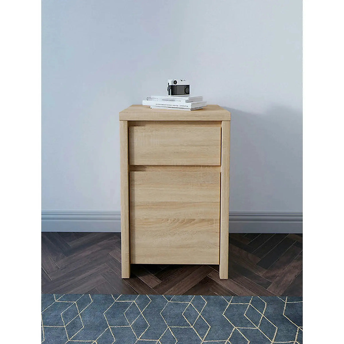 Comoda KASPIAN KOM1D1SP, stejar sonoma, PAL, 49x41x77 cm
