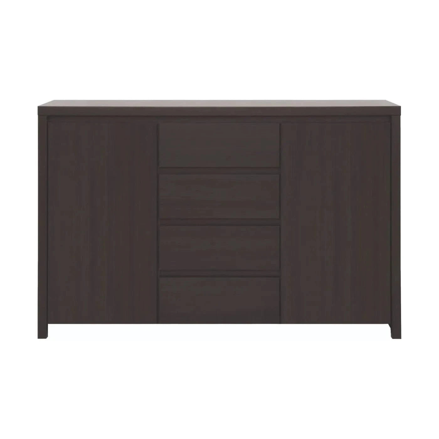 Comoda KASPIAN KOM2D4S, wenge, PAL, 144x41x92 cm