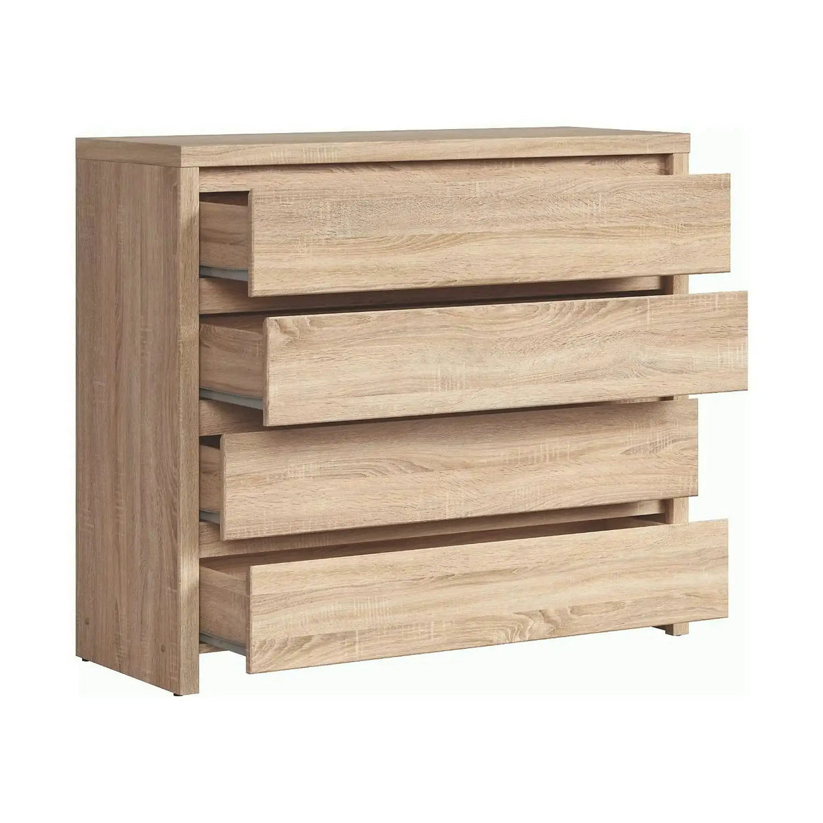 Comoda KASPIAN KOM4S, stejar sonoma, PAL, 105x41x92 cm
