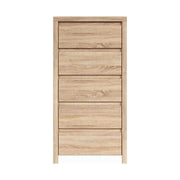 Comoda KASPIAN KOM5S, stejar sonoma, PAL, 56x41x113 cm