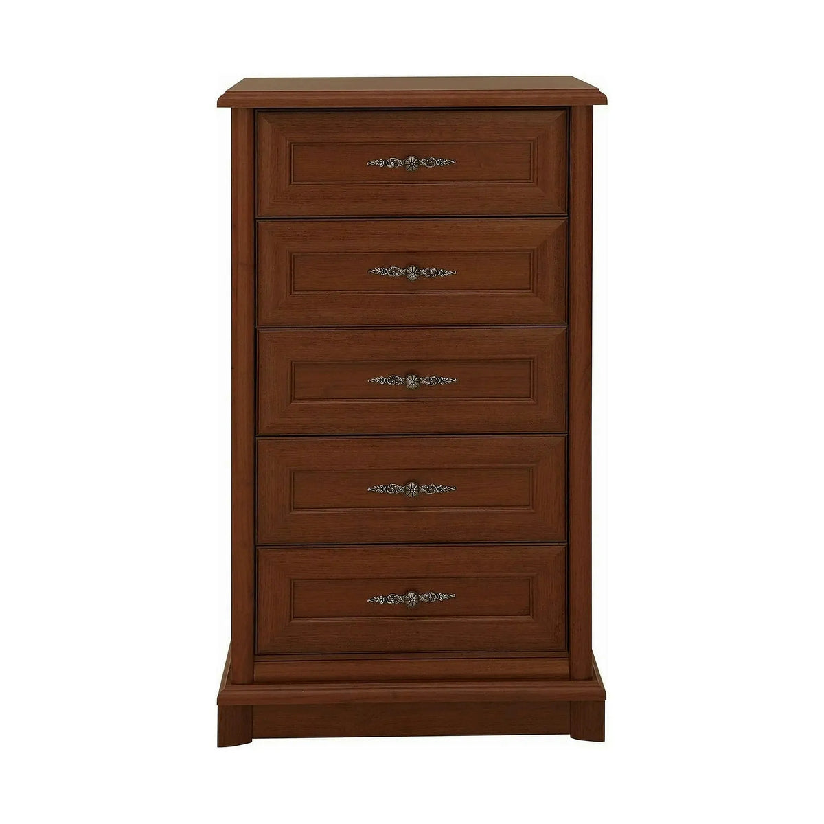 Comoda Kent EKOM5S, castan, PAL, 62x45x109 cm