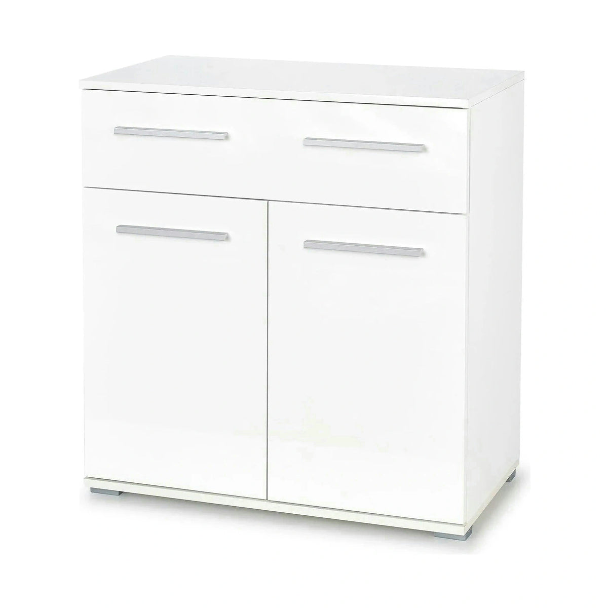 Comoda LIMA KM1, alb, PAL, 77x40x82 cm