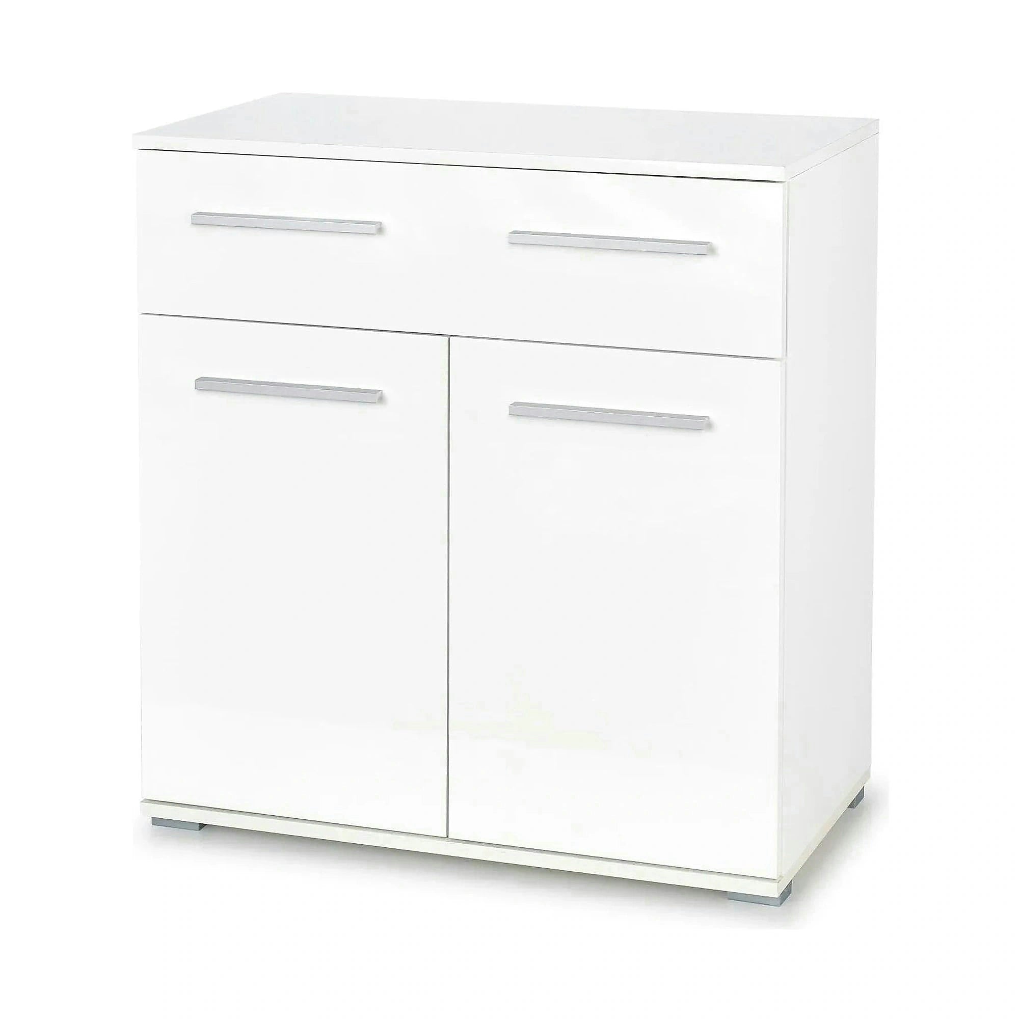 Comoda LIMA KM1, alb, PAL, 77x40x82 cm