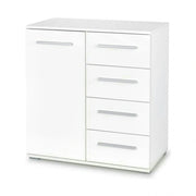Comoda LIMA KM2, alb, PAL, 77x40x82 cm