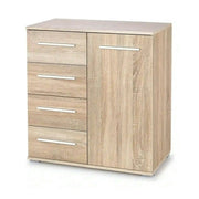 Comoda Lima KM2,  stejar sonoma, PAL, 77x40x82 cm
