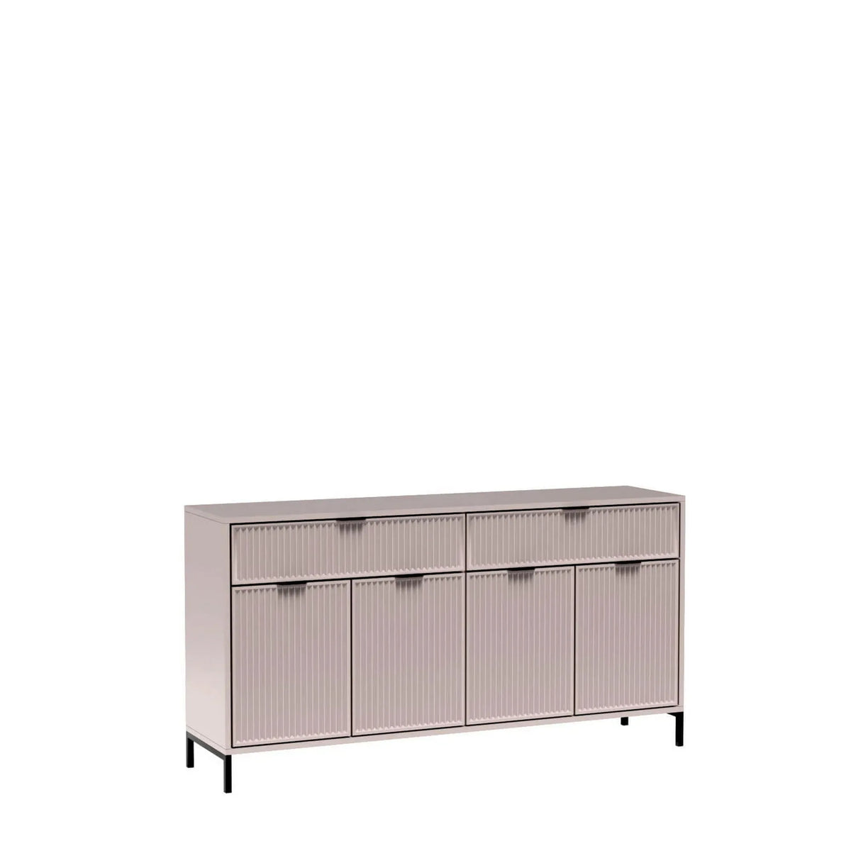 Comoda dormitor moderna LINKASTYLE LS1, casmir, PAL, 165x41x86 cm
