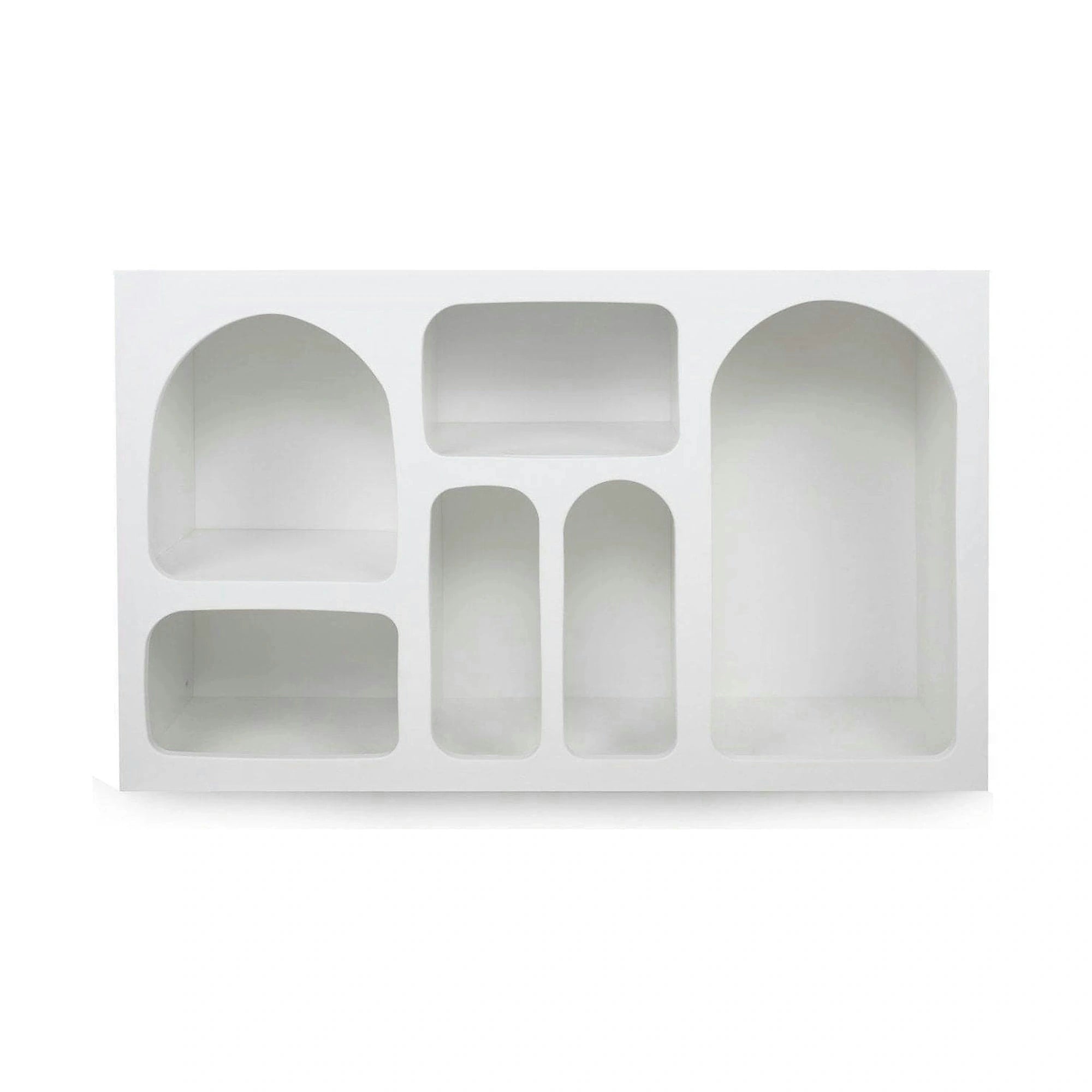 Comoda LIVA, alb, PAL melaminat, 120x35x74 cm