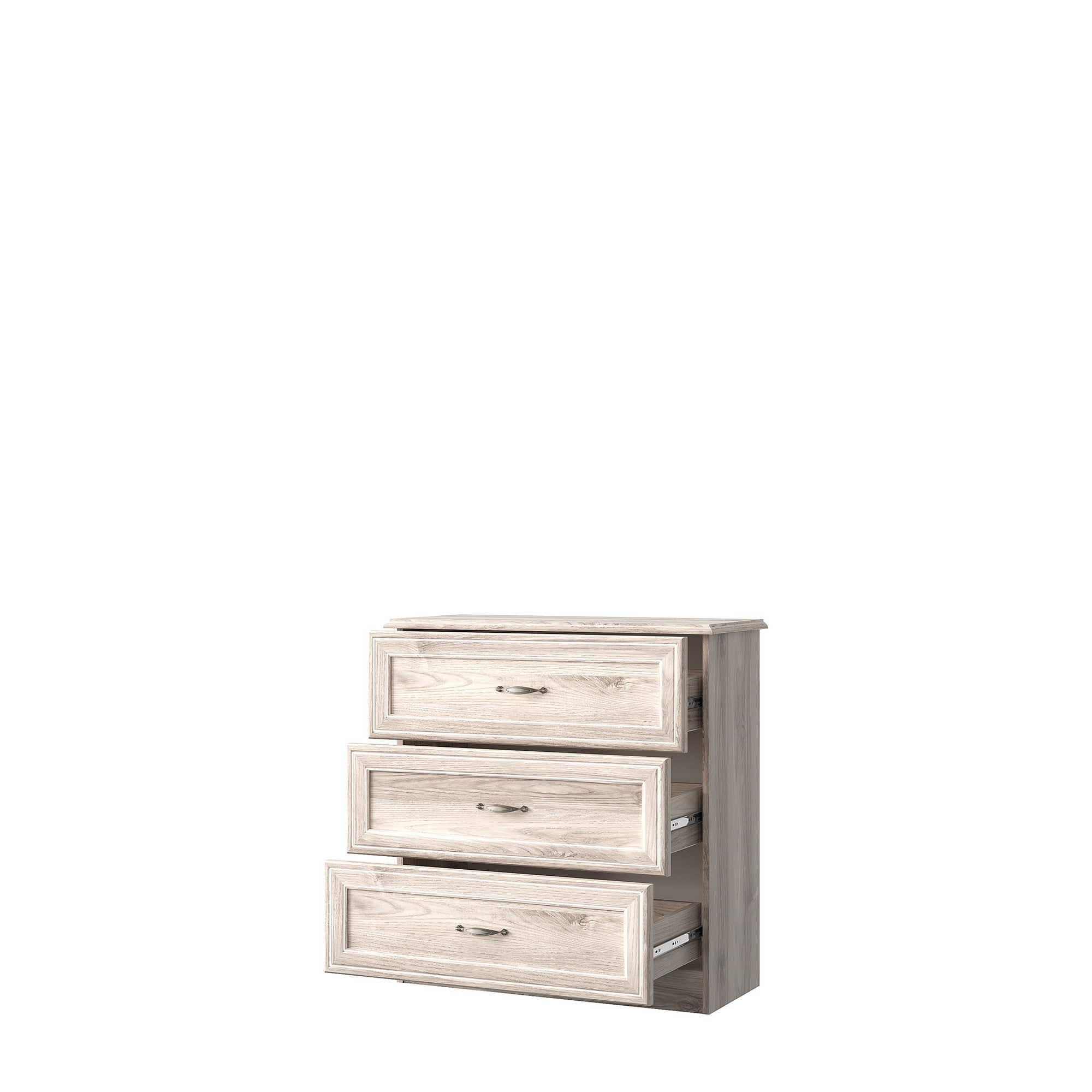 Comoda LIZBON, stejar nairobi, PAL laminat, 85x37x88 cm