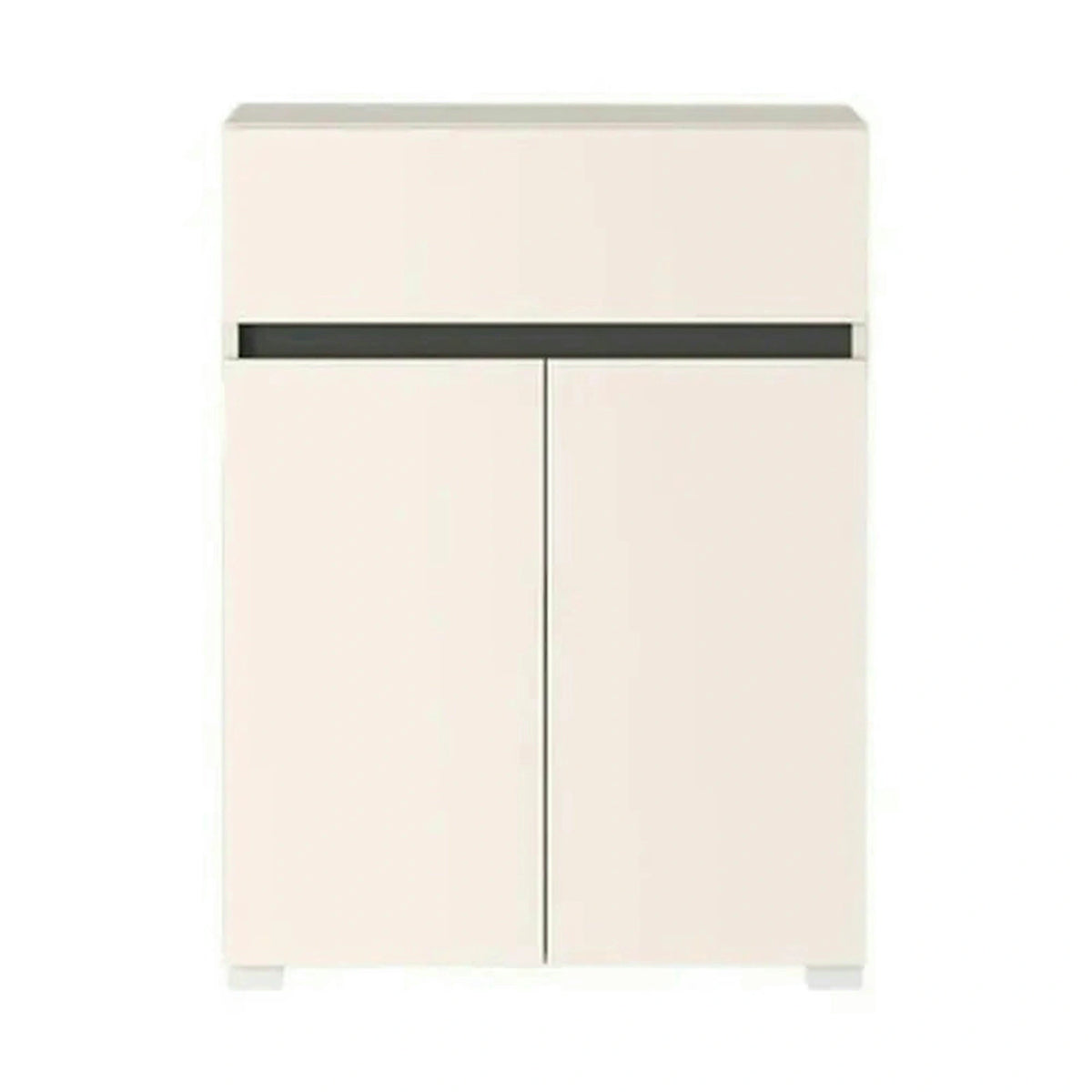 Comoda LONDON 7, casmir/gri antracit, PAL, 70x38x94 cm