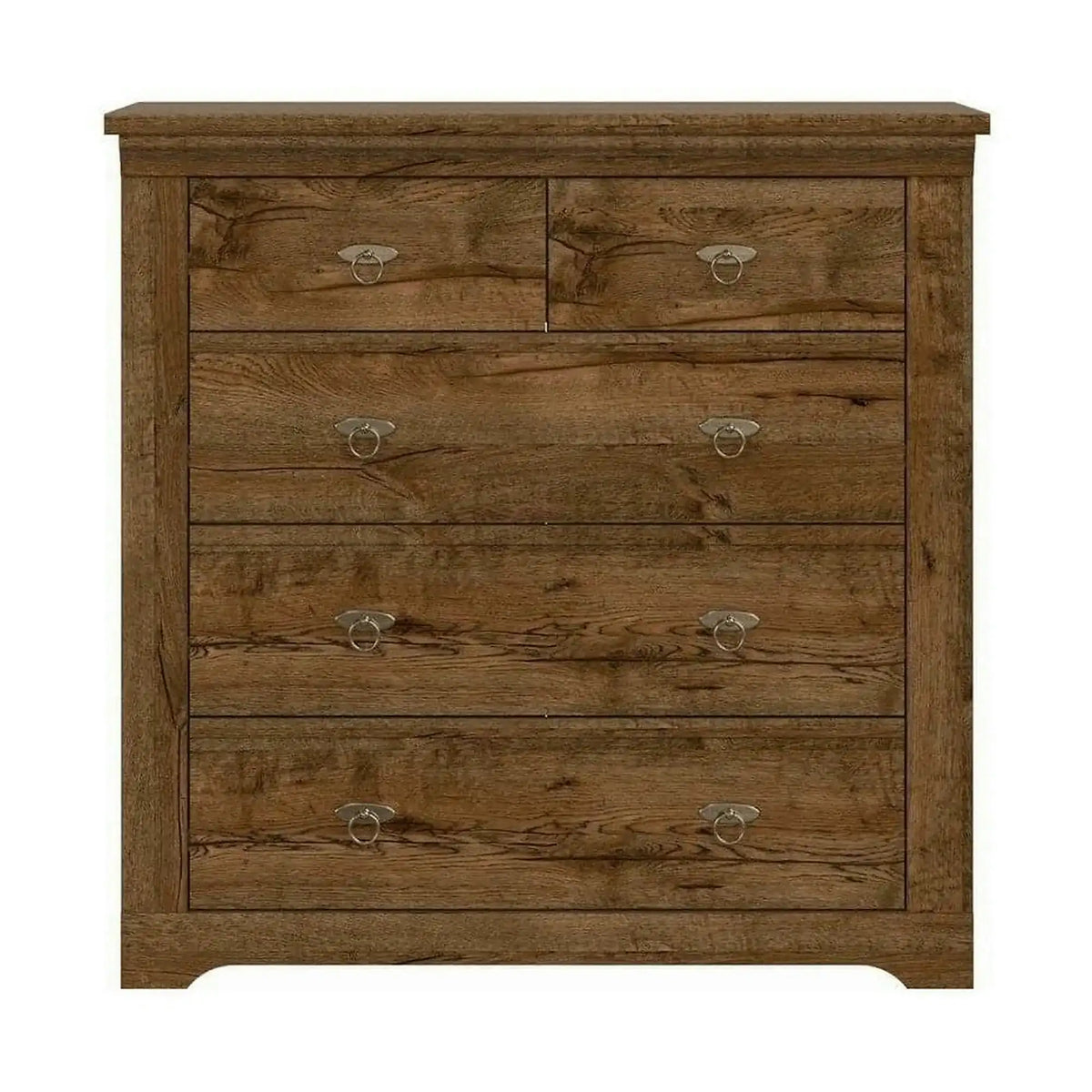 Comoda PATRAS KOM5S, stejar april, PAL, 93x45x93 cm