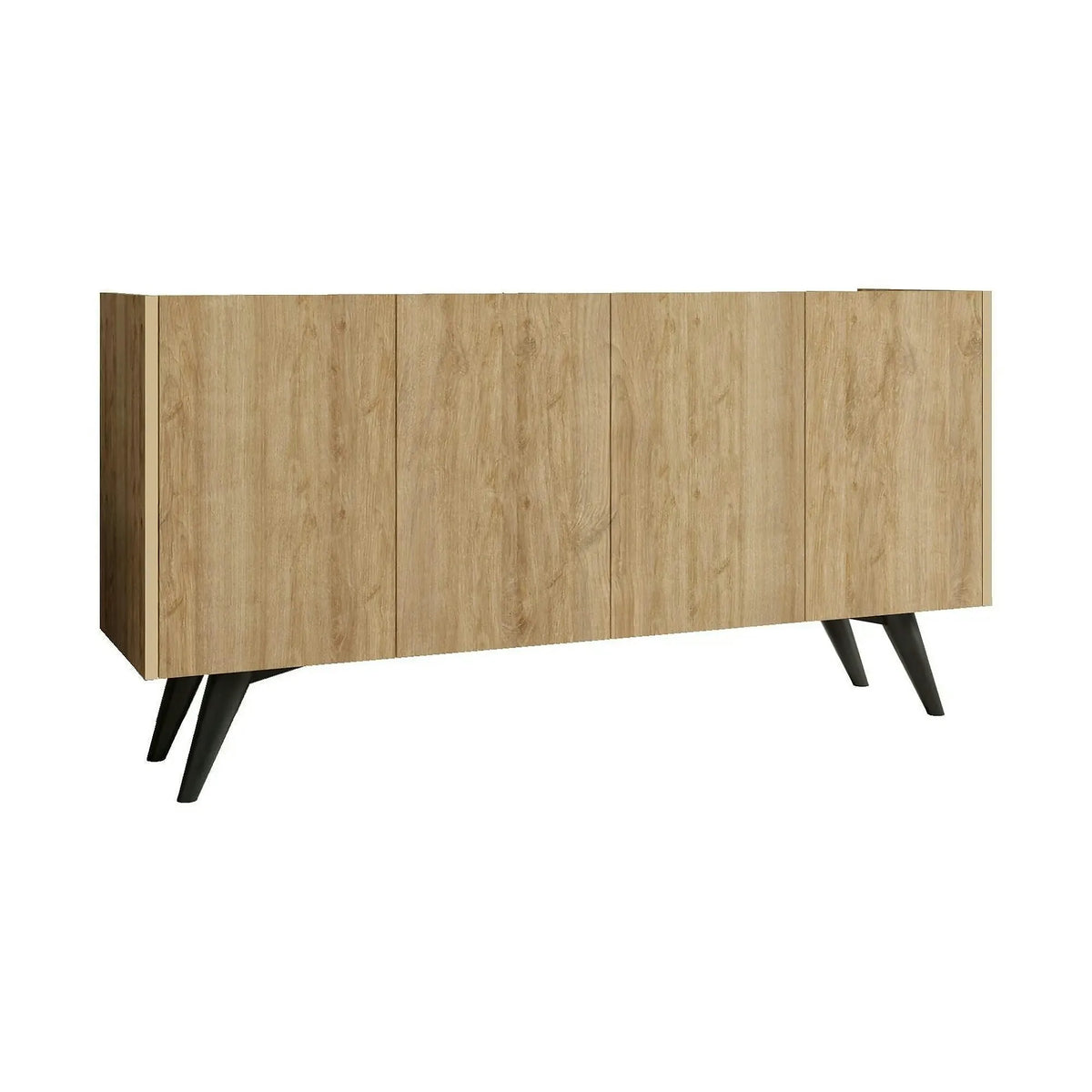 Comoda PEKIN, stejar, PAL melaminat, 150x40x76 cm