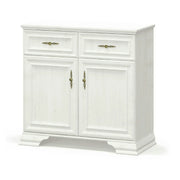 Comoda pin alb anderson IRYS, PAL laminat, 93x39x89 cm