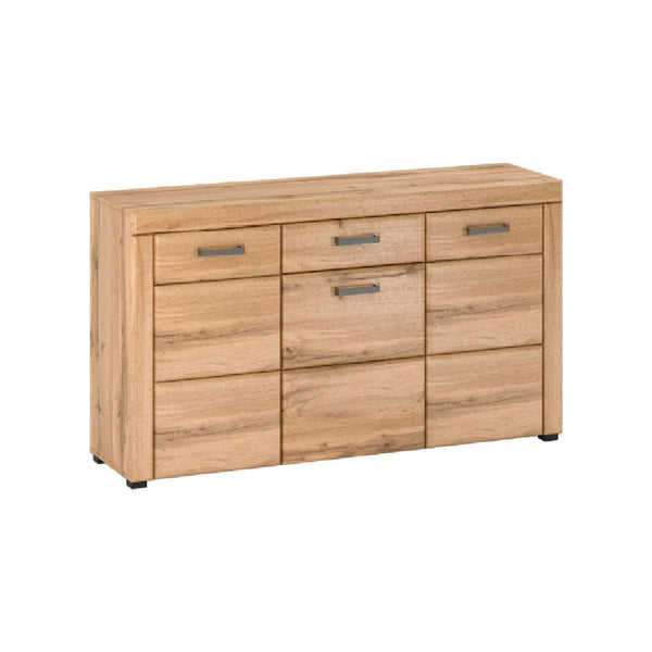 Comoda PUSAN E, stejar, 151x41x86 cm